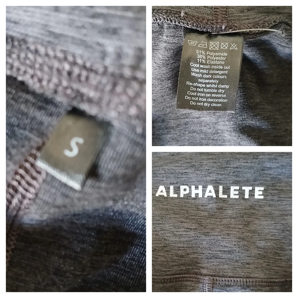 Alphalete Women's Gray High-Waisted Leggings - Picture 5 of 5